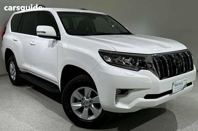 White 2022 Toyota Landcruiser Prado SUV GXL 4X4
