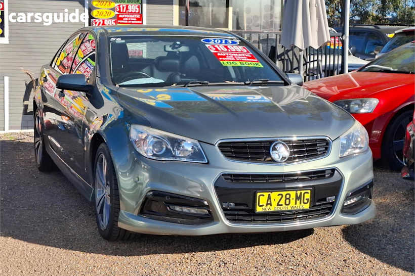 Grey 2013 Holden Commodore Sedan SV6 R