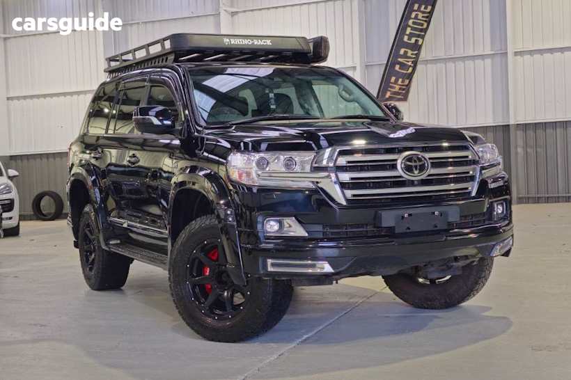 Black 2018 Toyota Landcruiser Wagon Sahara (4X4)