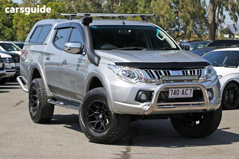 Silver 2015 Mitsubishi Triton Ute Tray GLS 4X4