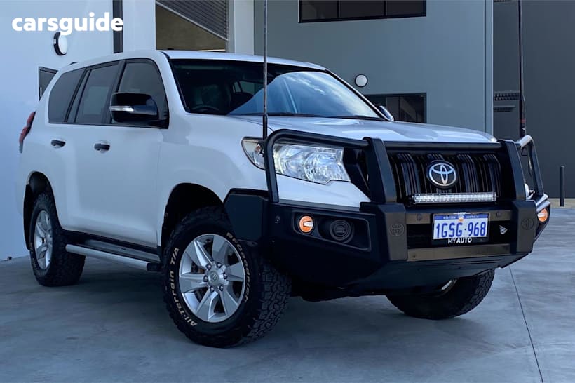 White 2019 Toyota Landcruiser Prado SUV GX 4X4