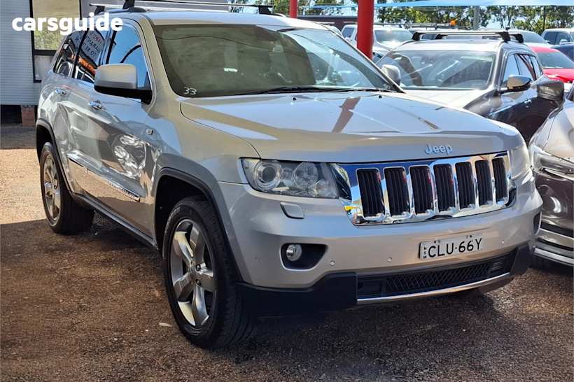 Silver 2012 Jeep Grand Cherokee SUV LIMITED 4X4