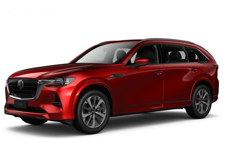 Red 2024 Mazda CX-80 SUV P50E AZAMI 4X4