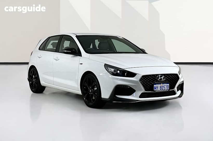 White 2022 Hyundai I30 Hatchback N Line
