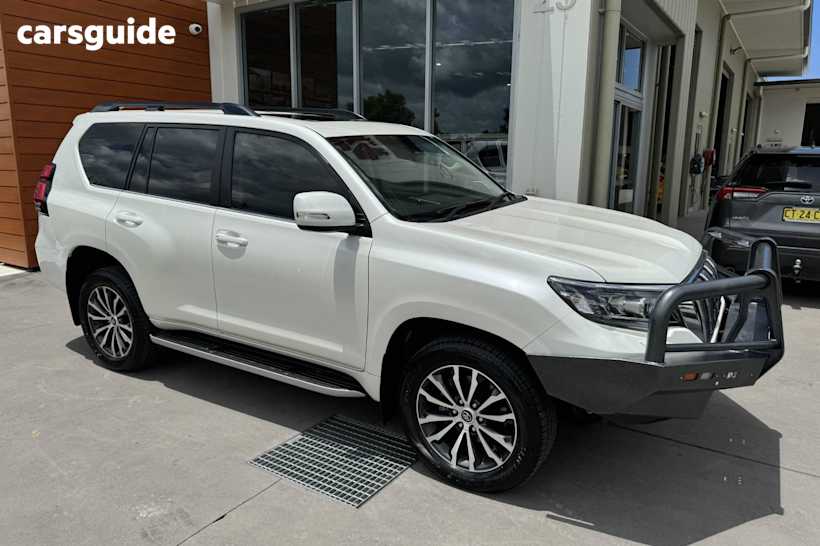 White 2021 Toyota Landcruiser Prado SUV KAKADU 4X4