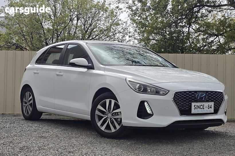 White 2019 Hyundai I30 Hatch ACTIVE F