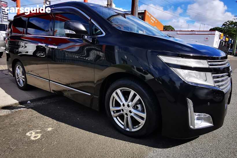 Black 2010 Nissan Elgrand OtherCar HIGHWAY STAR