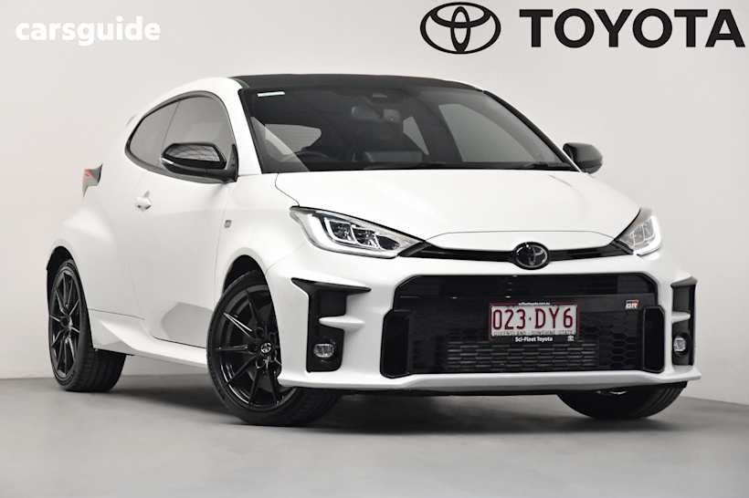 White 2022 Toyota GR Yaris Hatchback Rallye