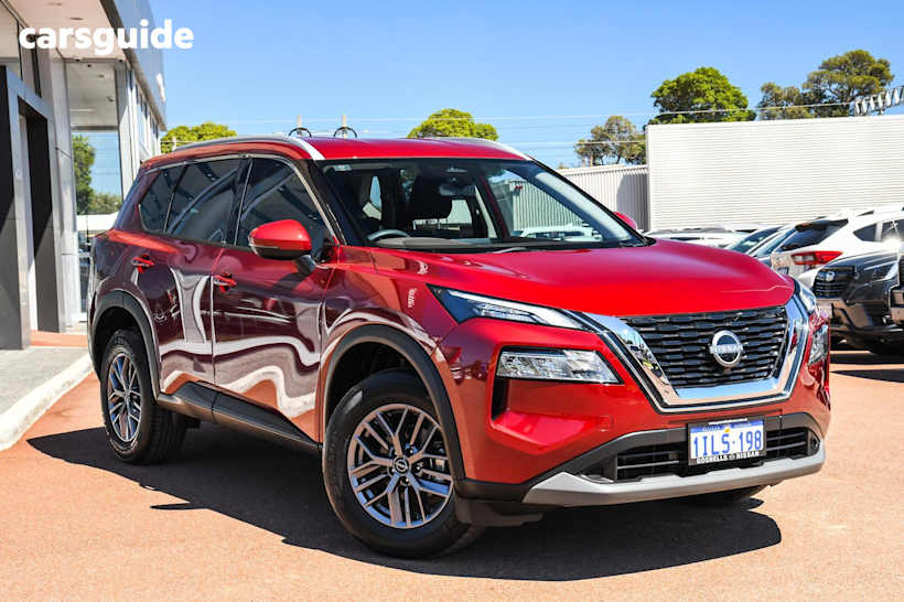 Red 2024 Nissan X-Trail SUV ST F