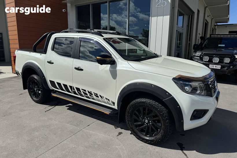 White 2020 Nissan Navara Ute Tray N-TREK 4X4