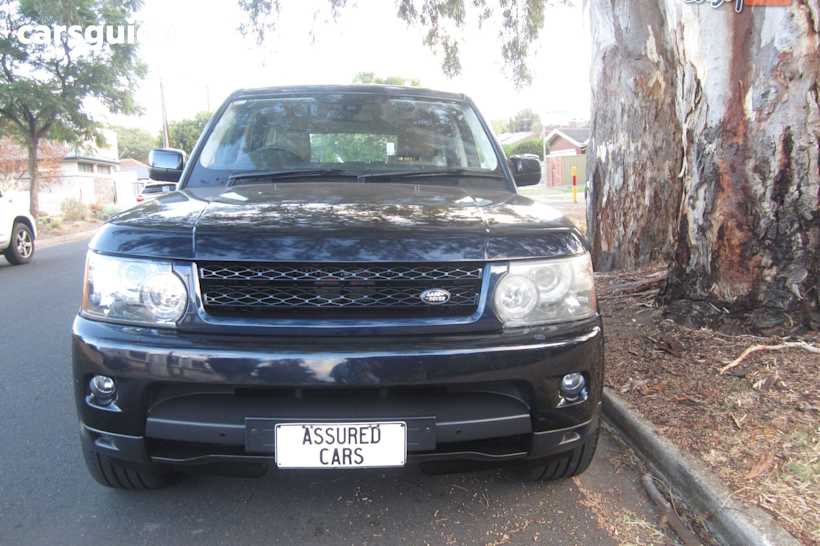 Blue 2010 Land Rover Range Rover Sport SUV