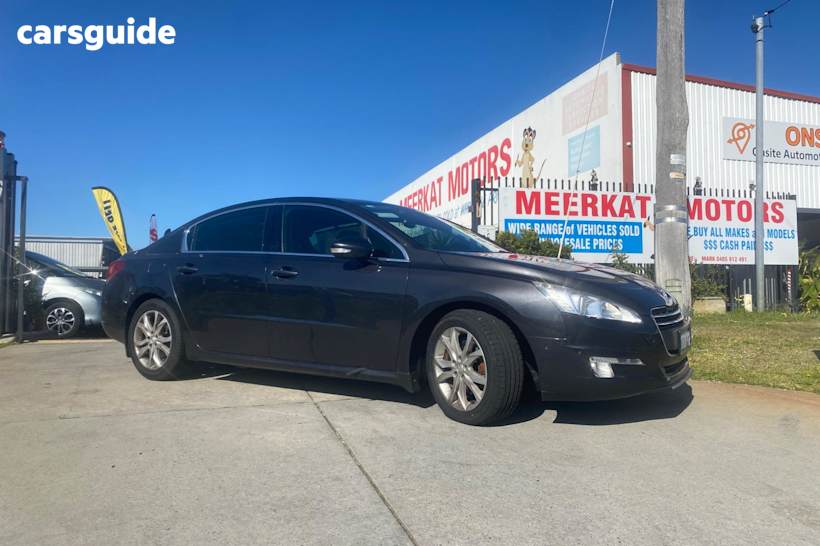 Black 2014 Peugeot 508 Sedan ALLURE F