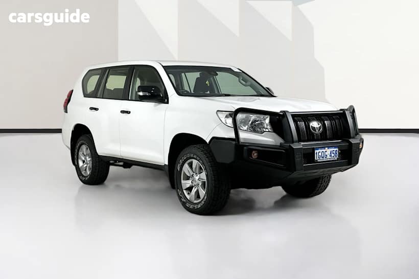 White 2019 Toyota Landcruiser Prado Wagon Gx (4X4)