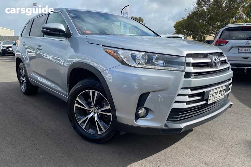 Silver 2017 Toyota Kluger SUV GX F