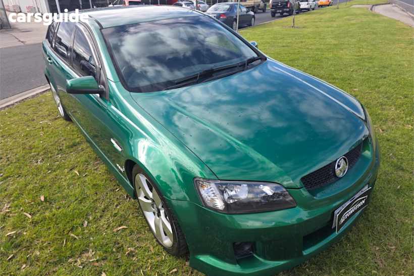 Green 2009 Holden Commodore Sportswagon Sv6