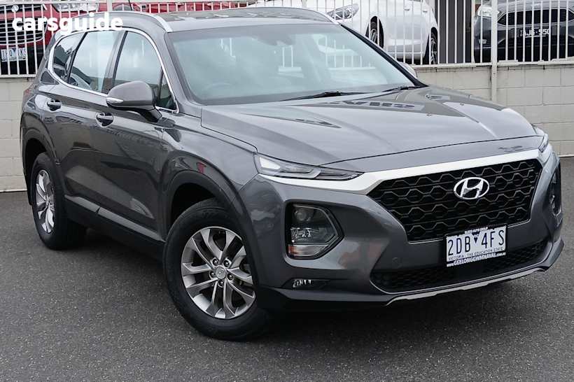 Grey 2020 Hyundai Santa FE SUV ACTIVE 4X4