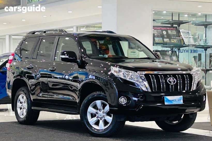Black 2017 Toyota Landcruiser Prado Wagon Gxl (4X4)