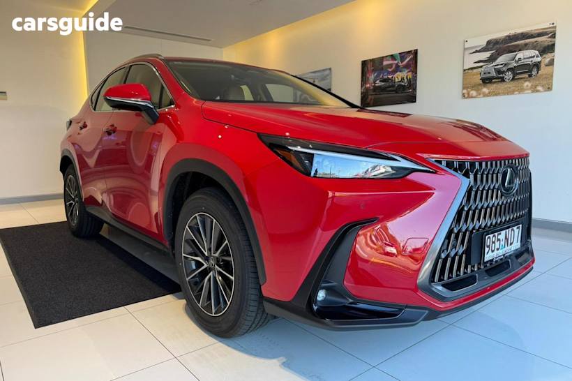 Red 2024 Lexus NX350H Wagon Luxury Hybrid 2Wd