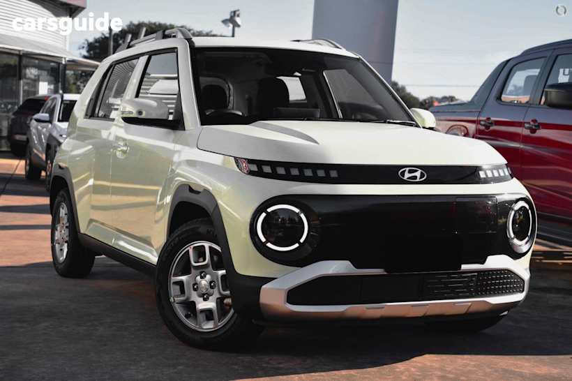 Yellow 2025 Hyundai Inster SUV F