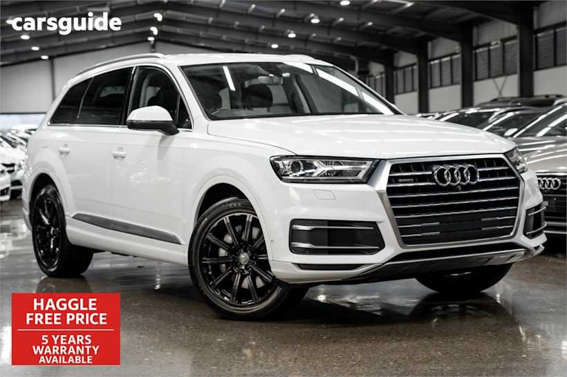 White 2015 Audi Q7 SUV TDI 4WD