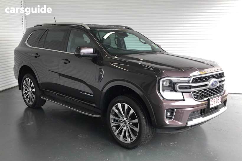 Brown 2024 Ford Everest SUV PLATINUM 4X4