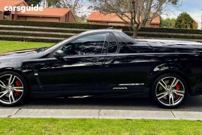 Black 2014 Holden UTE Ute Tray SS V REDLINE R