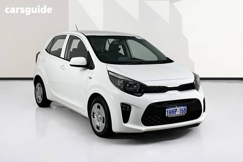 White 2021 Kia Picanto Hatchback S (Pe)
