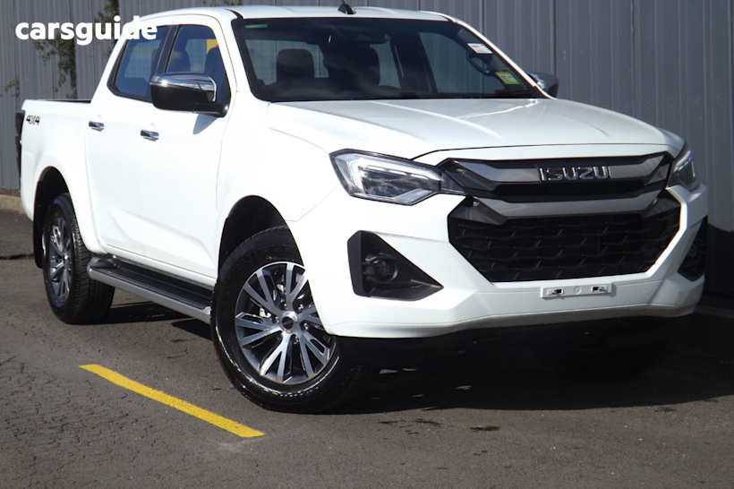 White 2025 Isuzu D-MAX Ute Tray LS-U