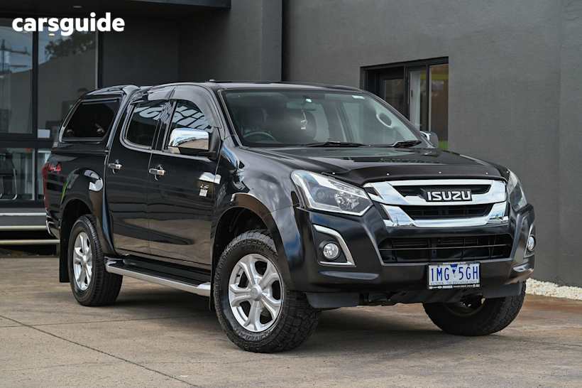 Black 2018 Isuzu D-MAX Ute Tray LS-U 4X4