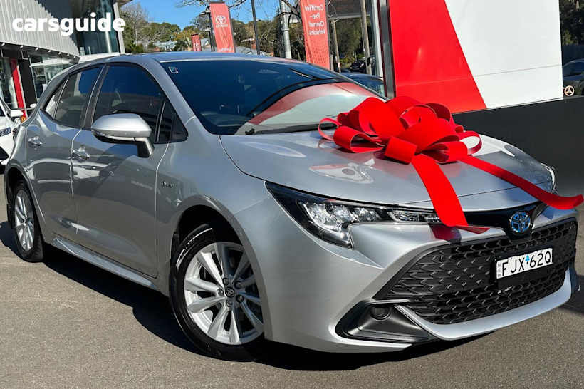 Silver 2024 Toyota Corolla Hatch ASCENT SPORT HYBRID F