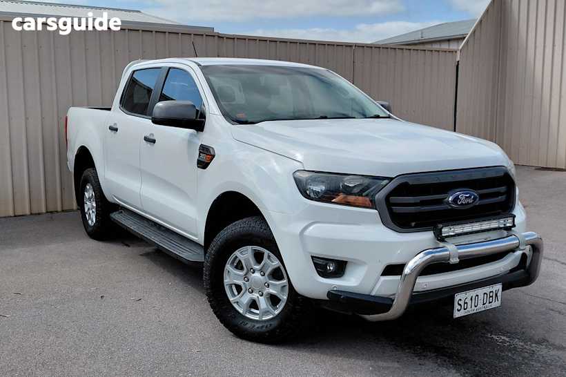 White 2019 Ford Ranger Ute Tray XLS 4X4