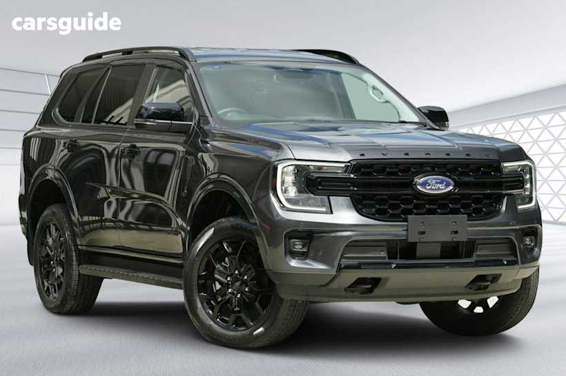 Grey 2024 Ford Everest Wagon Sport (Rwd)