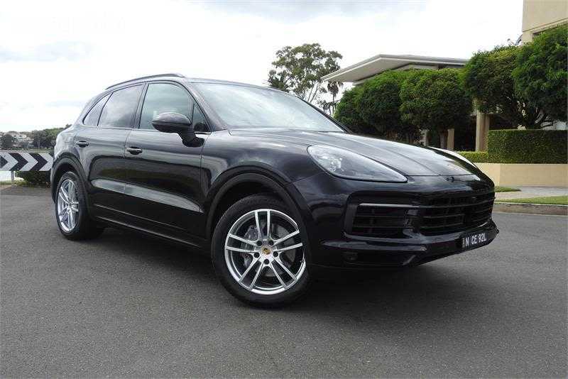 Black 2021 Porsche Cayenne Wagon