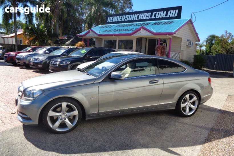 Grey 2011 Mercedes-Benz C250 Coupe Cdi Be