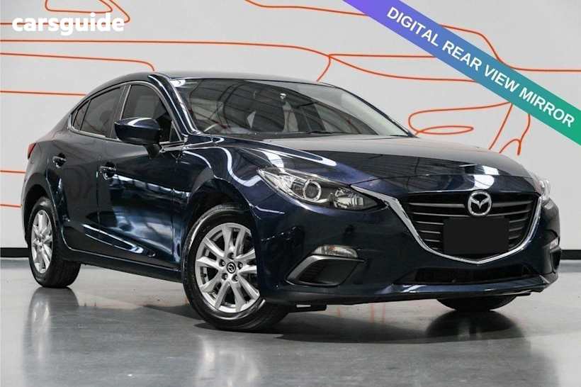 Blue 2015 Mazda Mazda3 Sedan NEO F