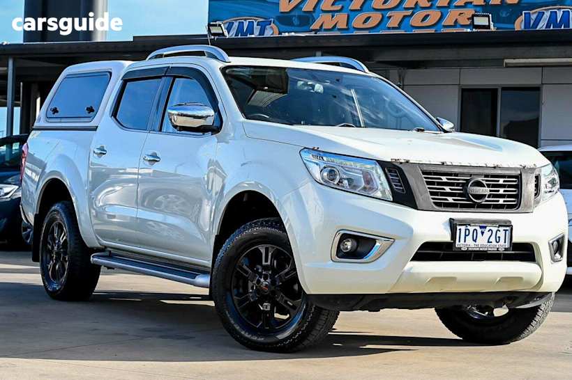 White 2019 Nissan Navara Dual Cab Pick-up St-X (4X4) (Leather Trim)