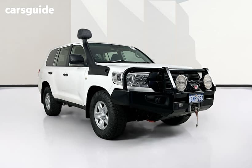 White 2018 Toyota Landcruiser Wagon Gx (4X4)