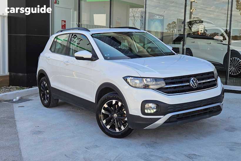 White 2023 Volkswagen T-Cross SUV 85TSI LIFE F