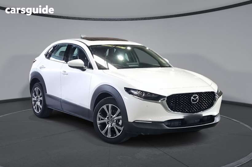 White 2025 Mazda CX-30 SUV G25 ASTINA