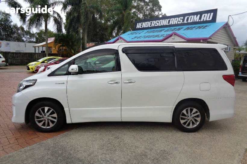 White 2014 Toyota Alphard OtherCar