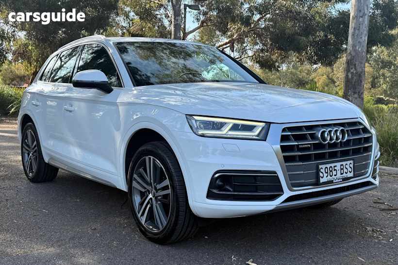 White 2017 Audi Q5 SUV TDI SPORT 4X4