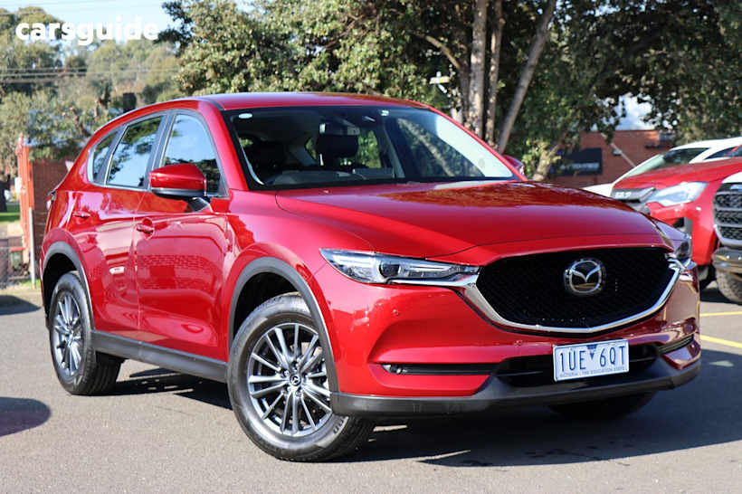Red 2021 Mazda CX-5 SUV TOURING 4X4