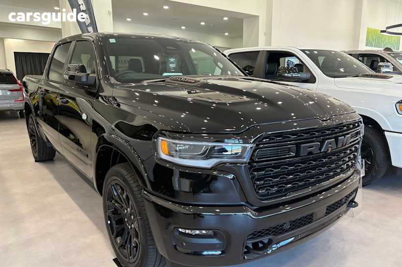 Black 2025 Ram 1500 Ute Tray LIMITED HURRICANE HO RAMBOX 4X4