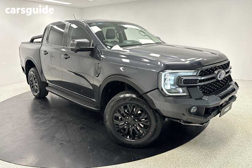 Grey 2023 Ford Ranger Ute Tray SPORT 4X4
