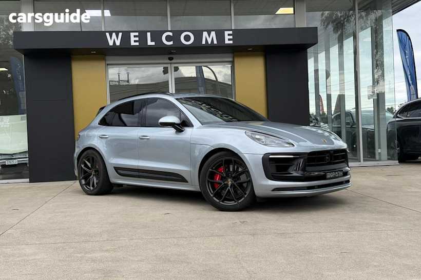 Silver 2024 Porsche Macan SUV GTS 4WD