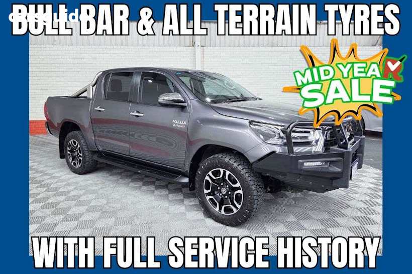 Grey 2022 Toyota Hilux Ute Tray SR5 4X4