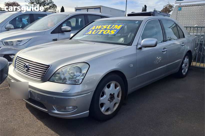 Silver 2002 Lexus LS430 Sedan