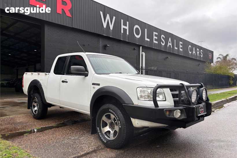 White 2008 Ford Ranger Ute Tray XL HI-RIDER R