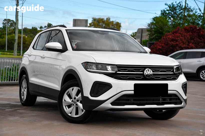 White 2024 Volkswagen T-Cross SUV 85TSI LIFE F