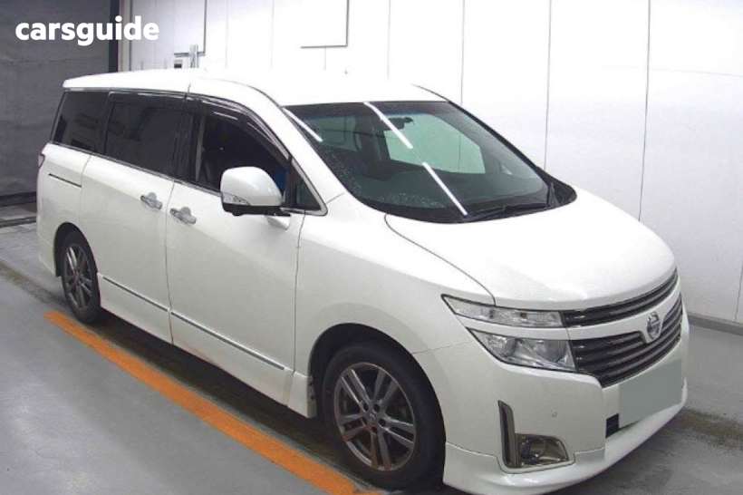 White 2011 Nissan Elgrand SUV LUXURY 7 SEATER HWS URBAN CHROME 3.5L V6